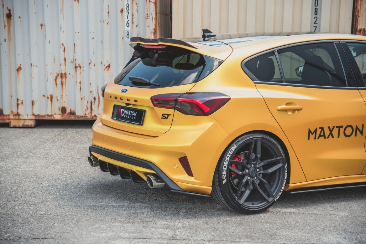 Street Pro Heck Ansatz Flaps Diffusor für Ford Focus ST Mk4   Maxton Design