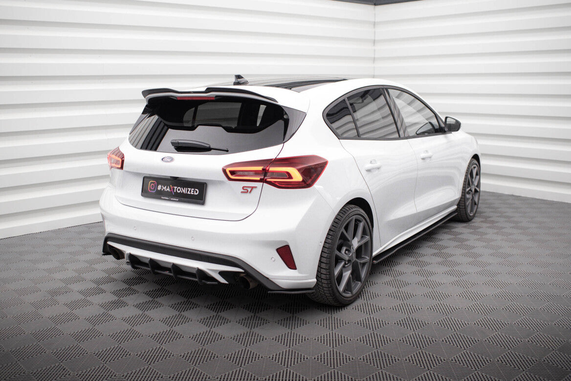 Street Pro Heck Ansatz Flaps Diffusor für Ford Focus ST Mk4   Maxton Design
