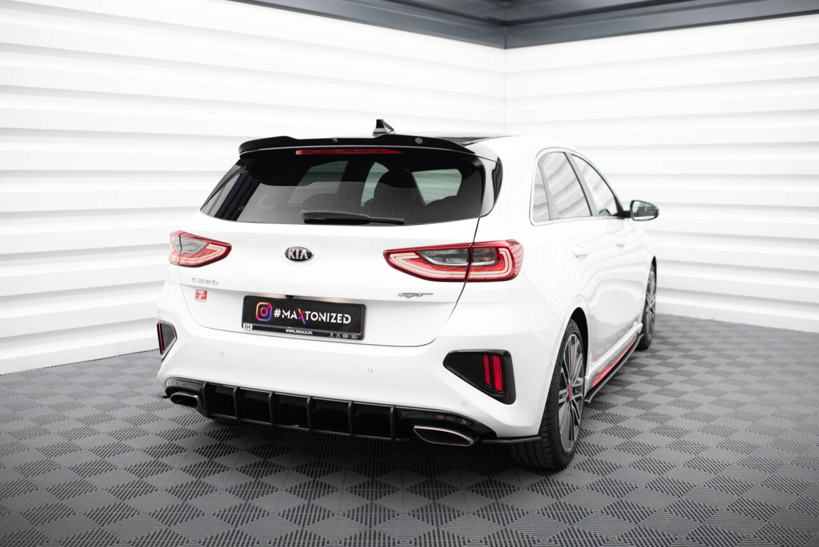 Street Pro Heck Ansatz Flaps Diffusor für Kia Ceed GT   Maxton Design