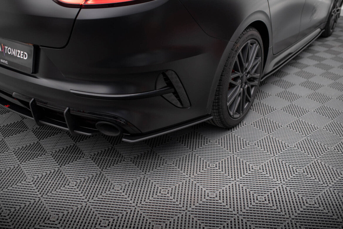 Street Pro Heck Ansatz Flaps Diffusor für Kia Proceed GT Facelift   Maxton Design