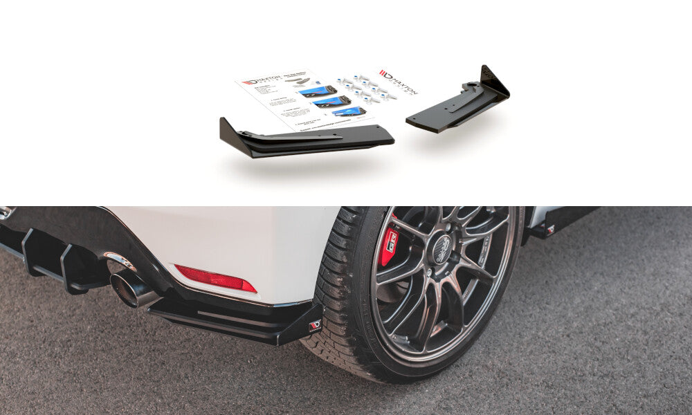 Street Pro Heck Ansatz Flaps Diffusor für Toyota GR Yaris   Maxton Design
