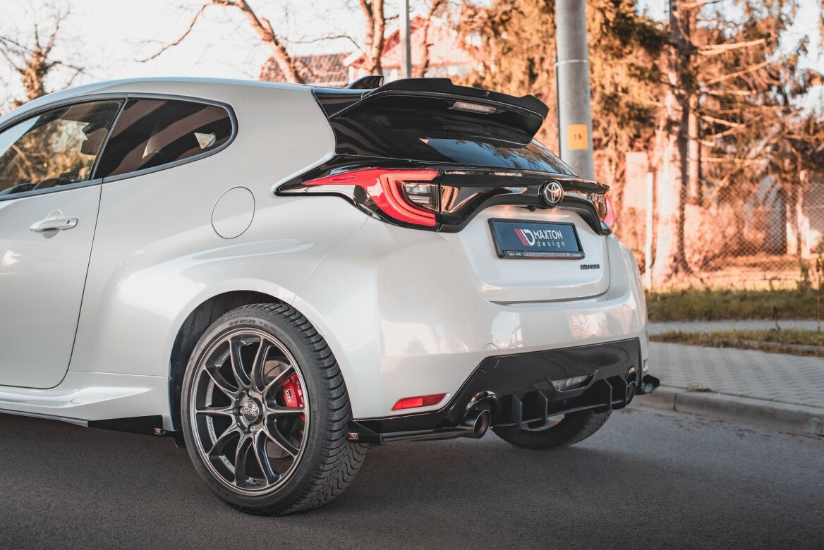 Street Pro Heck Ansatz Flaps Diffusor für Toyota GR Yaris   Maxton Design