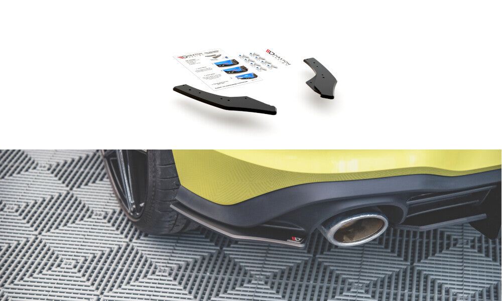 Street Pro Heck Ansatz Flaps Diffusor für VW Golf 8 GTI Clubsport   Maxton Design