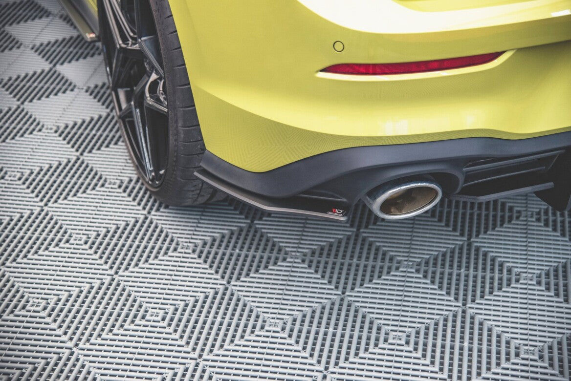 Street Pro Heck Ansatz Flaps Diffusor für VW Golf 8 GTI Clubsport   Maxton Design