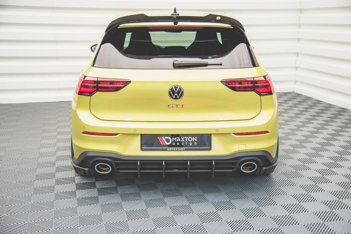 Street Pro Heck Ansatz Flaps Diffusor für VW Golf 8 GTI Clubsport   Maxton Design