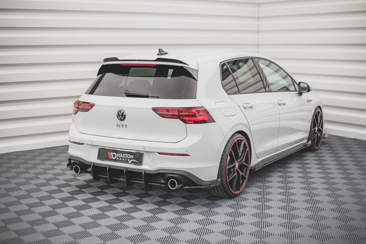 Street Pro Heck Ansatz Flaps Diffusor für VW Golf 8 GTI   Maxton Design