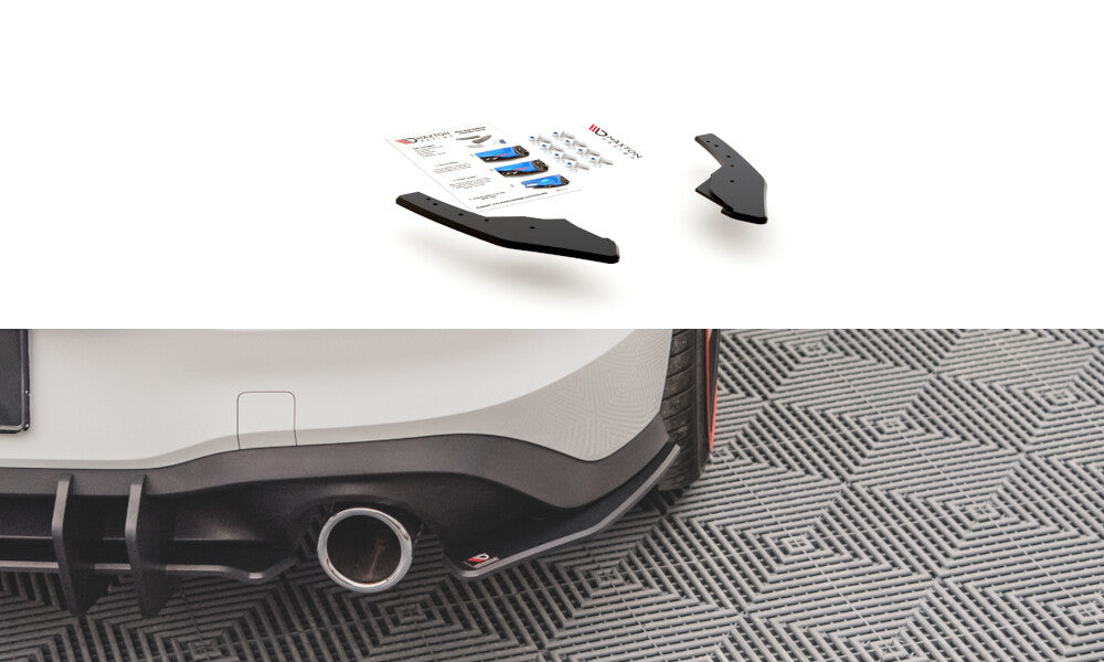 Street Pro Heck Ansatz Flaps Diffusor für VW Golf 8 GTI   Maxton Design