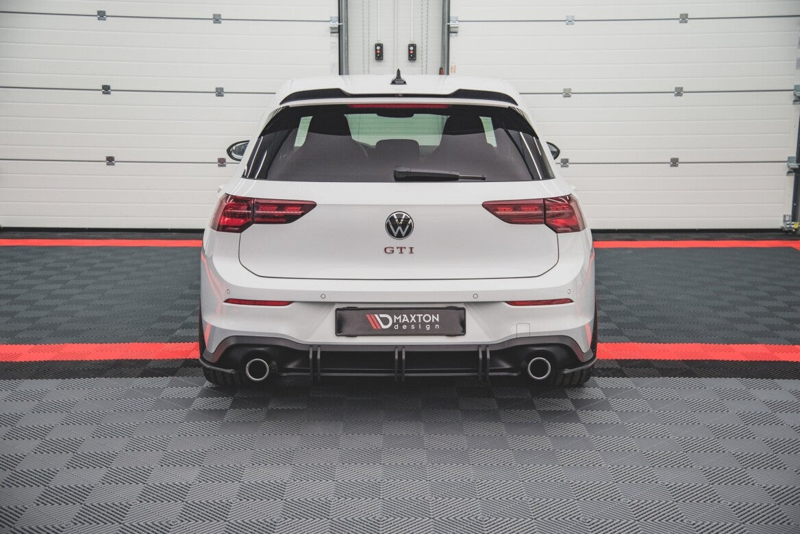 Street Pro Heck Ansatz Flaps Diffusor für VW Golf 8 GTI   Maxton Design