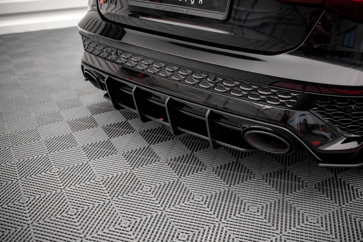 treet Pro Heckschürze Heck Ansatz Diffusor für Audi RS3 Sportback 8Y   Maxton Design
