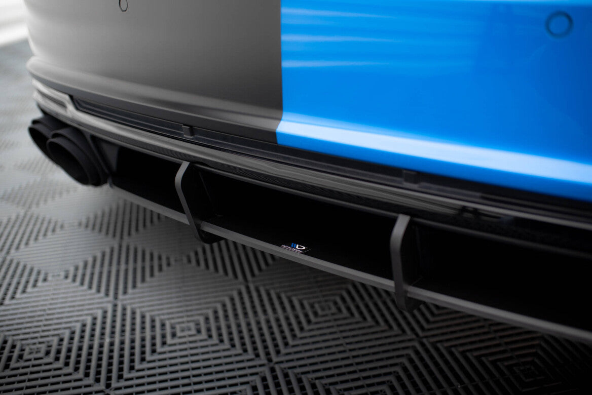 Street Pro Heckschürze Heck Ansatz Diffusor für Audi TT S 8S   Maxton Design