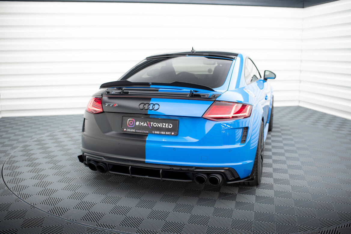 Street Pro Heckschürze Heck Ansatz Diffusor für Audi TT S 8S   Maxton Design