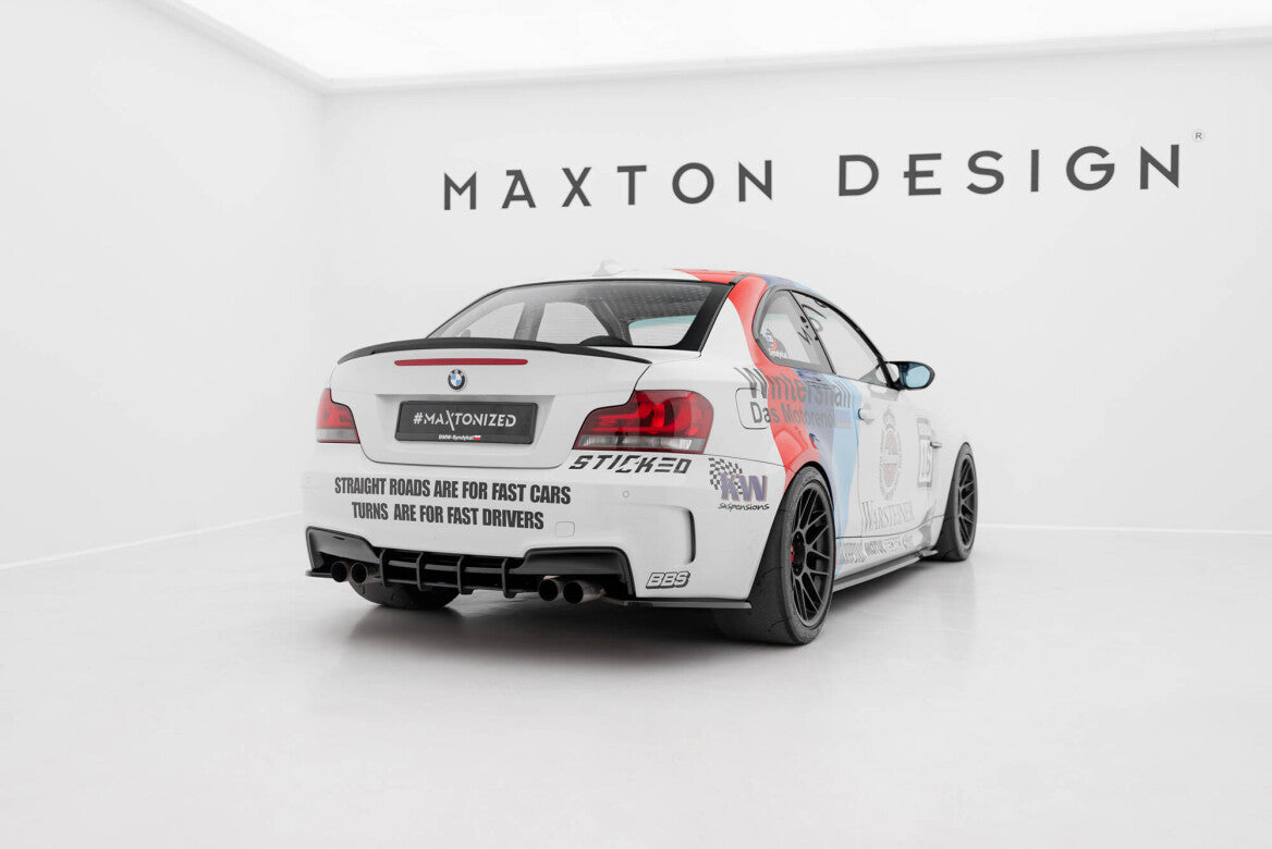 Street Pro Heckschürze Heck Ansatz Diffusor für BMW 1er M Coupe E82   Maxton Design