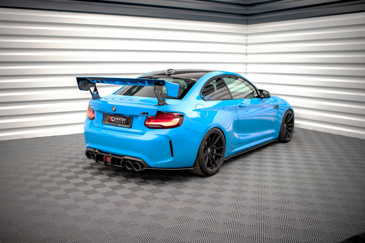 Street Pro Heckschürze Heck Ansatz Diffusor für BMW M2 F87   Maxton Design