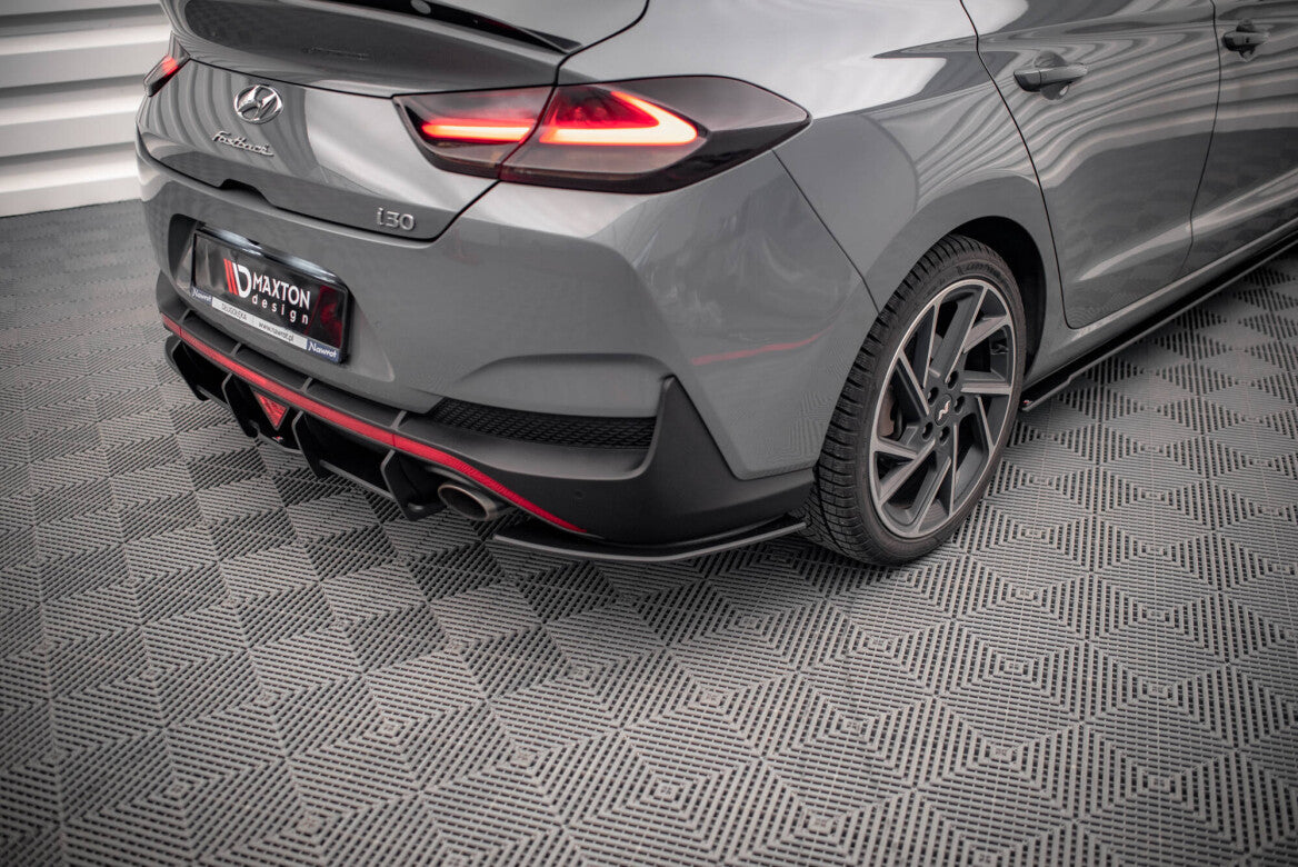 Street Pro Heck Ansatz Diffusor für Hyundai I30 Fastback N-Line FL   Maxton Design