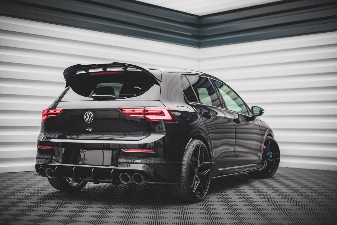 Street Pro Heckschürze Heck Ansatz Diffusor für VW Golf R Mk8   Maxton Design