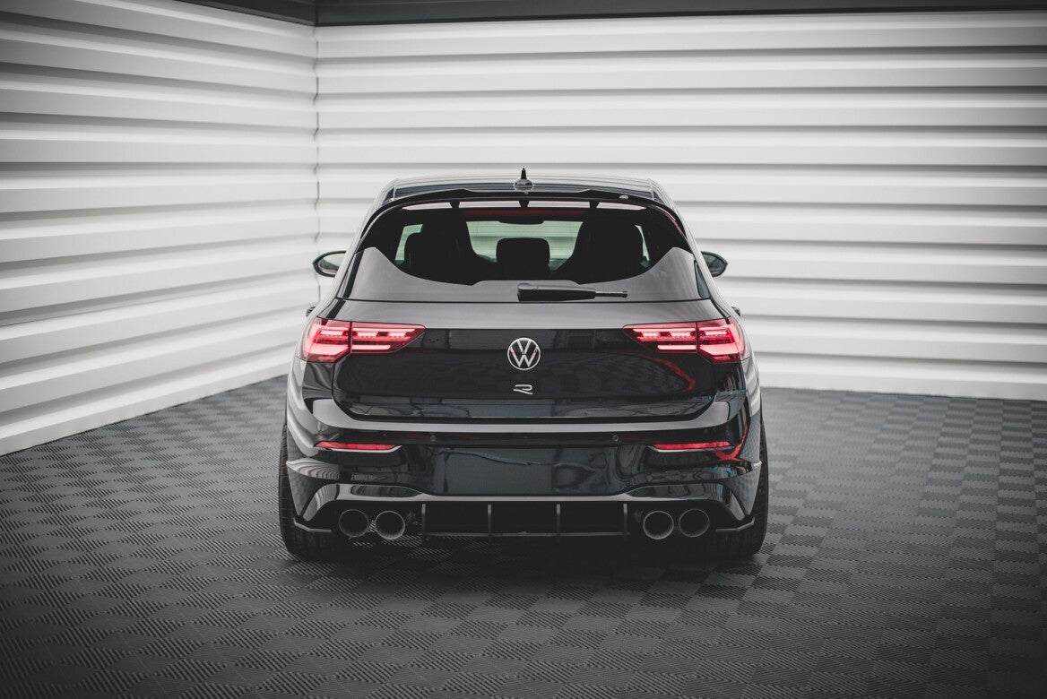 Street Pro Heckschürze Heck Ansatz Diffusor für VW Golf R Mk8   Maxton Design