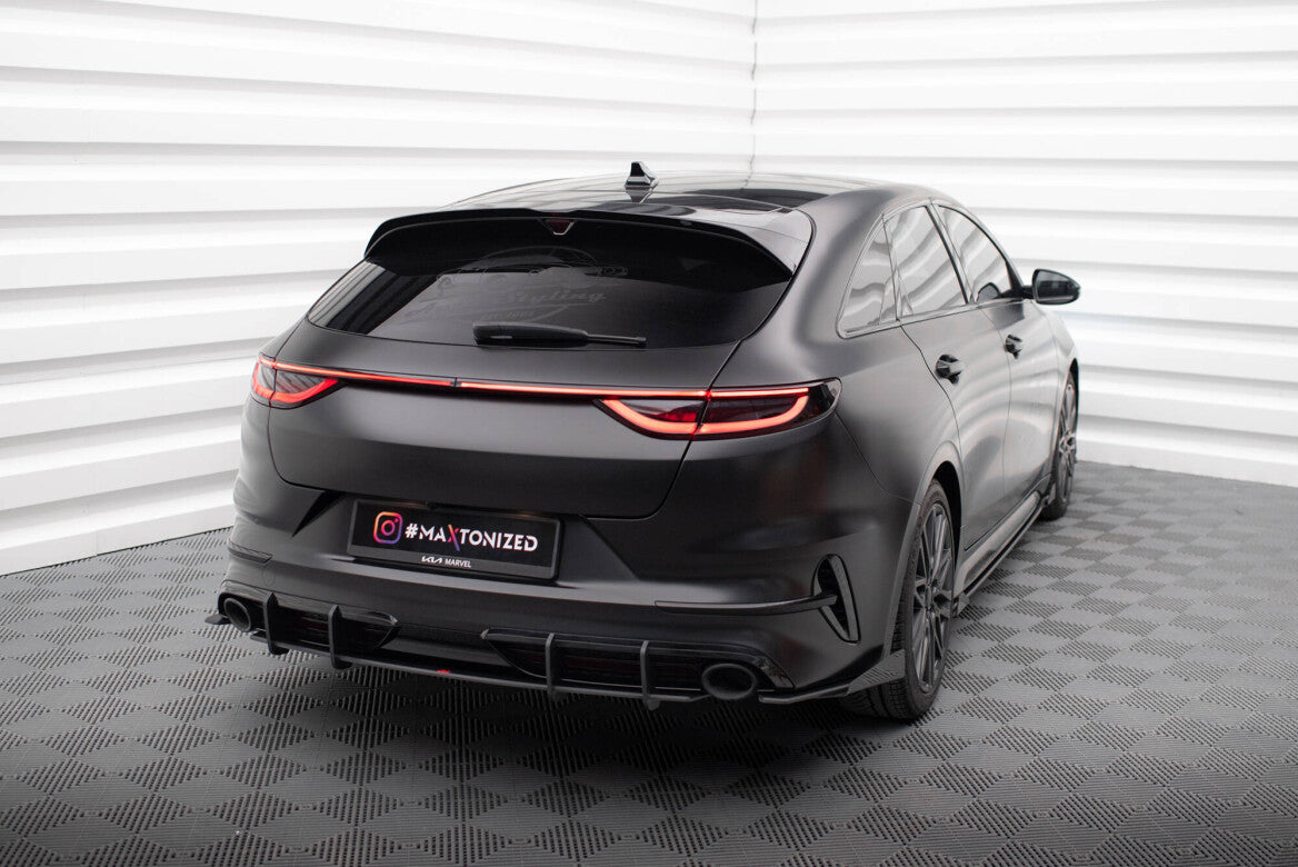Street Pro Heckschürze Heck Ansatz Diffusor Heck Ansatz für Kia Proceed GT Facelift   Maxton Design