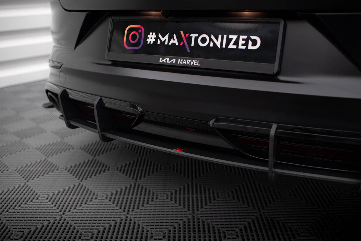 Street Pro Heckschürze Heck Ansatz Diffusor Heck Ansatz für Kia Proceed GT Facelift   Maxton Design