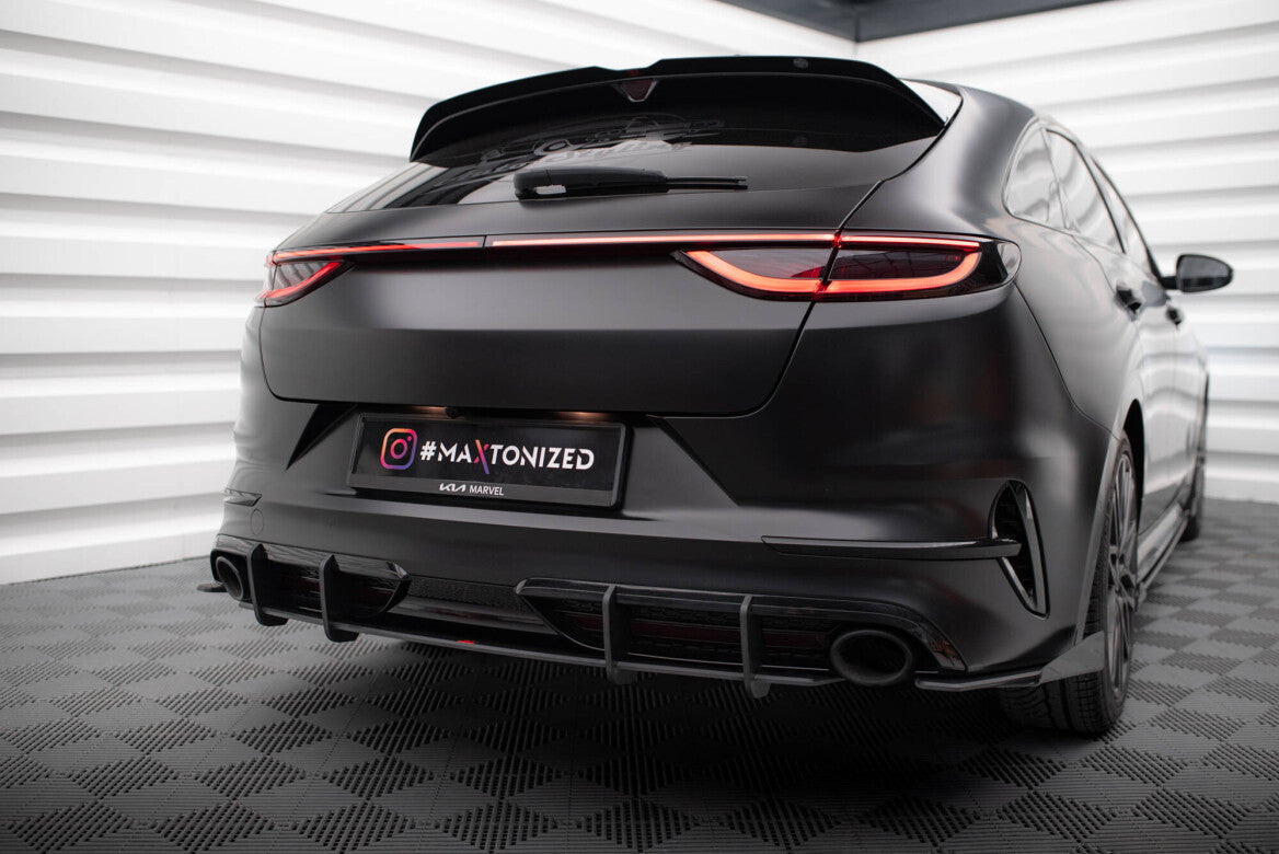 Street Pro Heckschürze Heck Ansatz Diffusor Heck Ansatz für Kia Proceed GT Facelift   Maxton Design