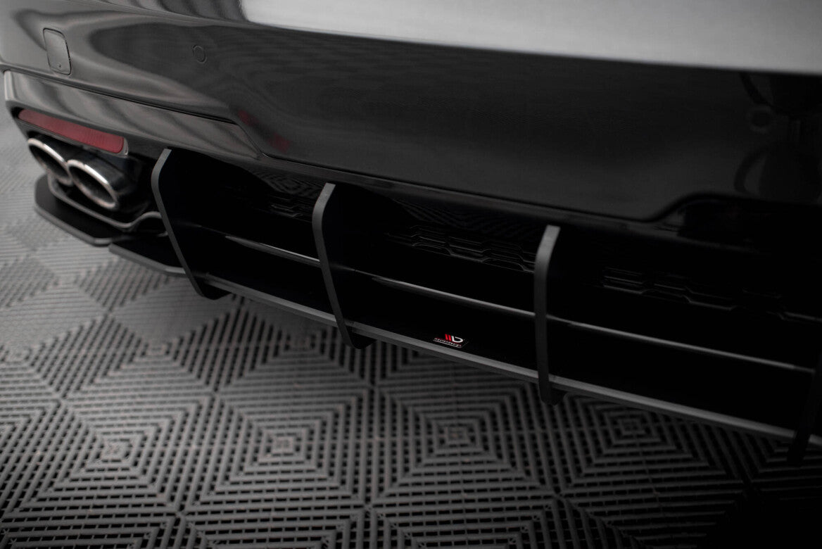 Street Pro Heckschürze Heck Ansatz Diffusor V.1 für Kia Stinger GT-Line   Maxton Design