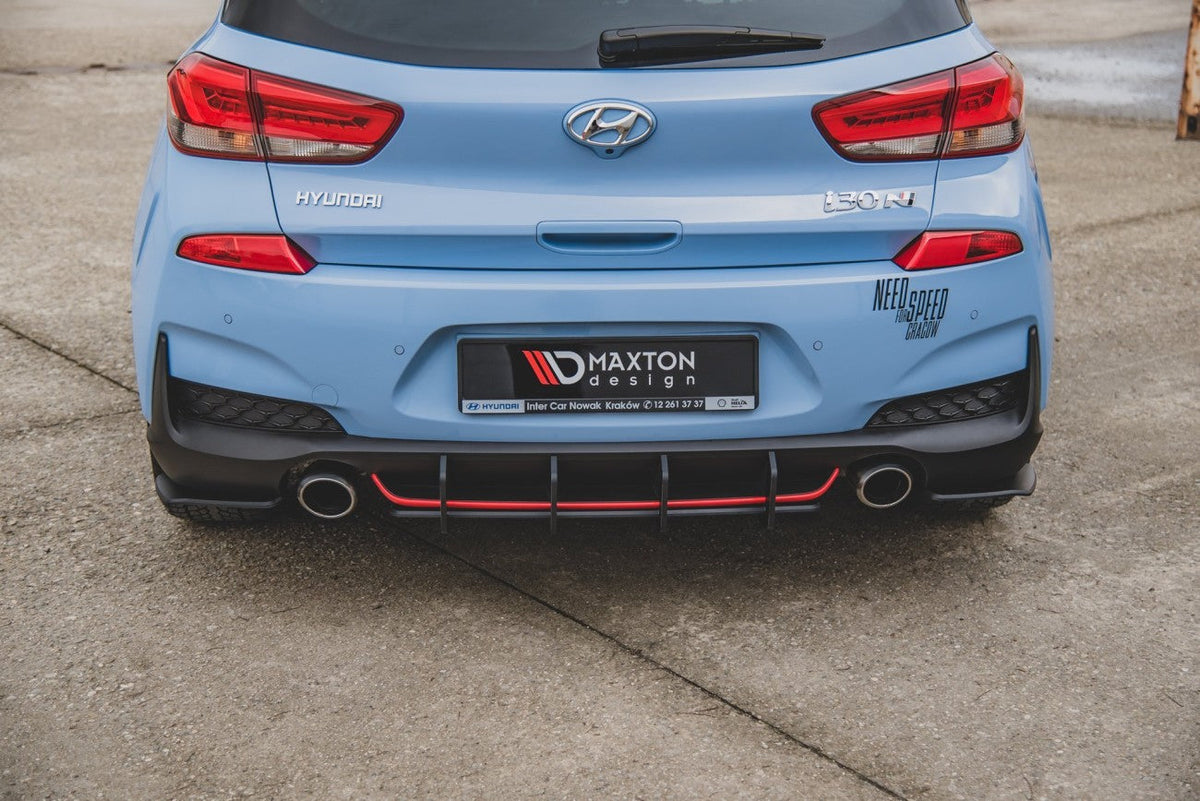 Street Pro Heckschürze V.2 für Hyundai I30 N Mk3 Hatchback   Maxton Design