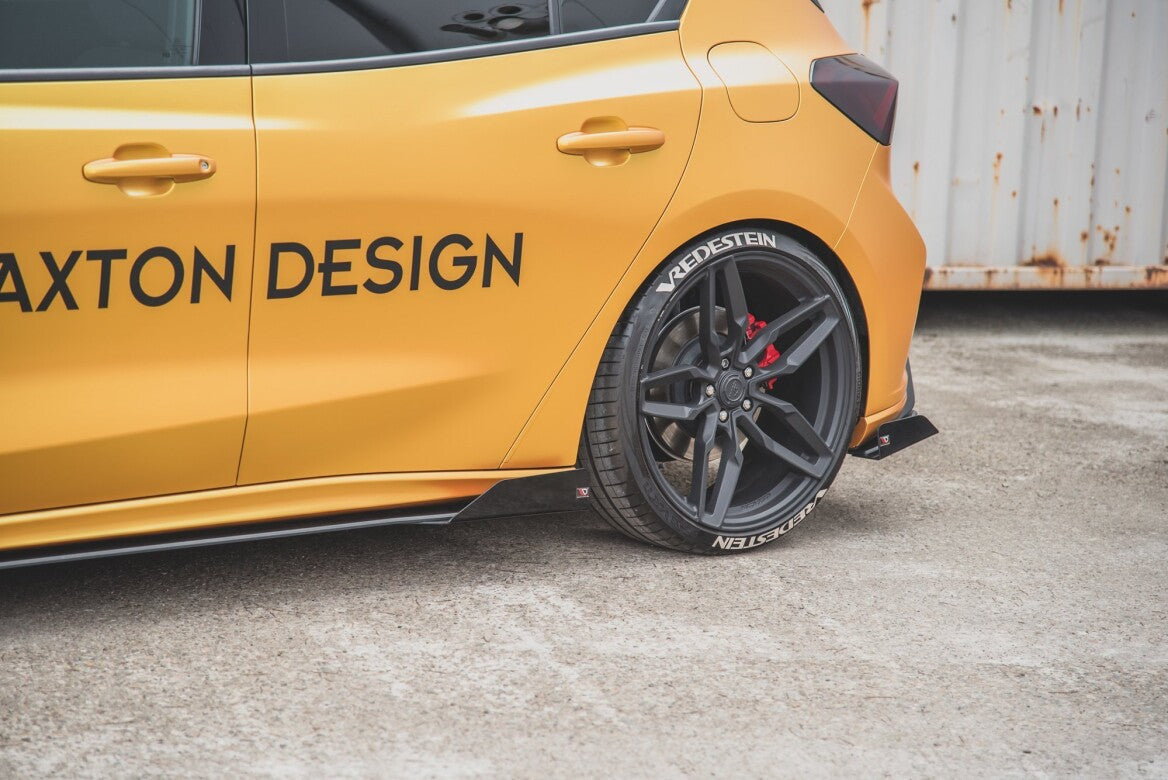 Street Pro Seitenschweller Ansatz Cup Leisten für Ford Focus ST / ST-Line Mk4   Maxton Design