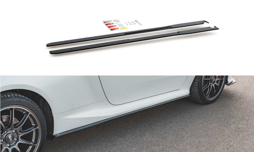 Street Pro Seitenschweller Ansatz Cup Leisten für Toyota GR Yaris   Maxton Design