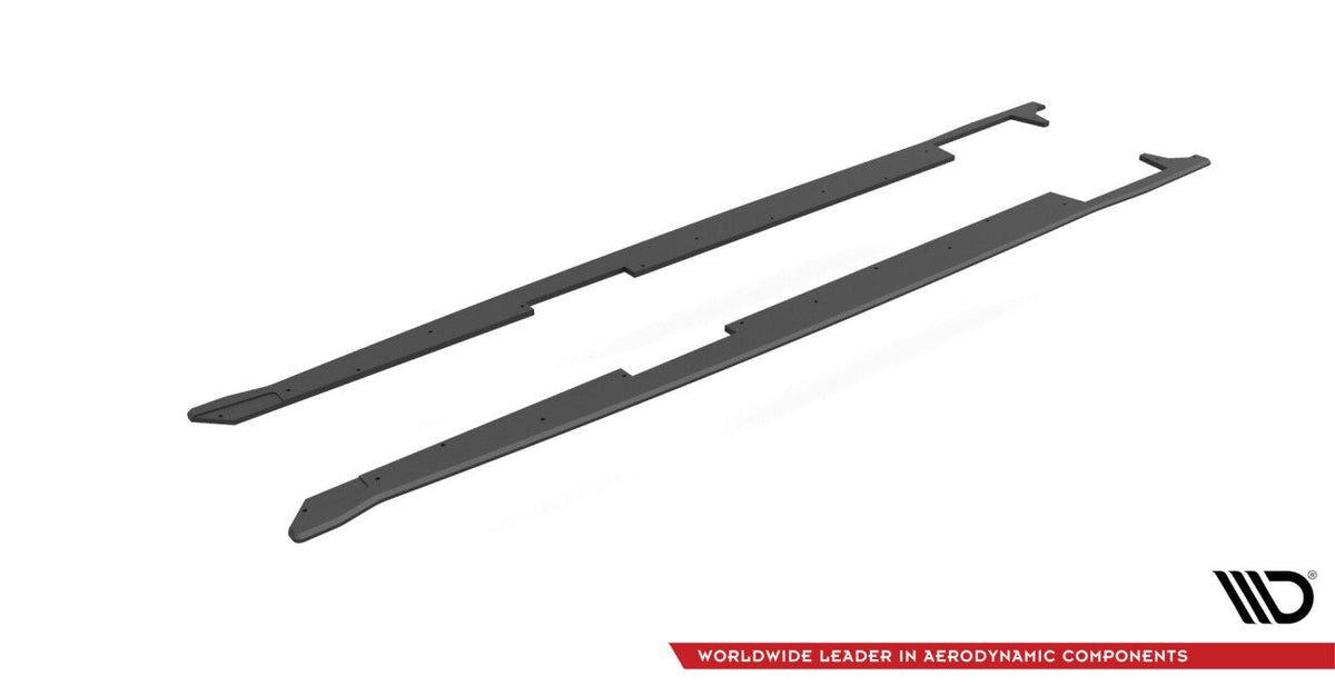 Street Pro Seitenschweller Ansatz Cup Leisten für Toyota Supra Mk5   Maxton Design
