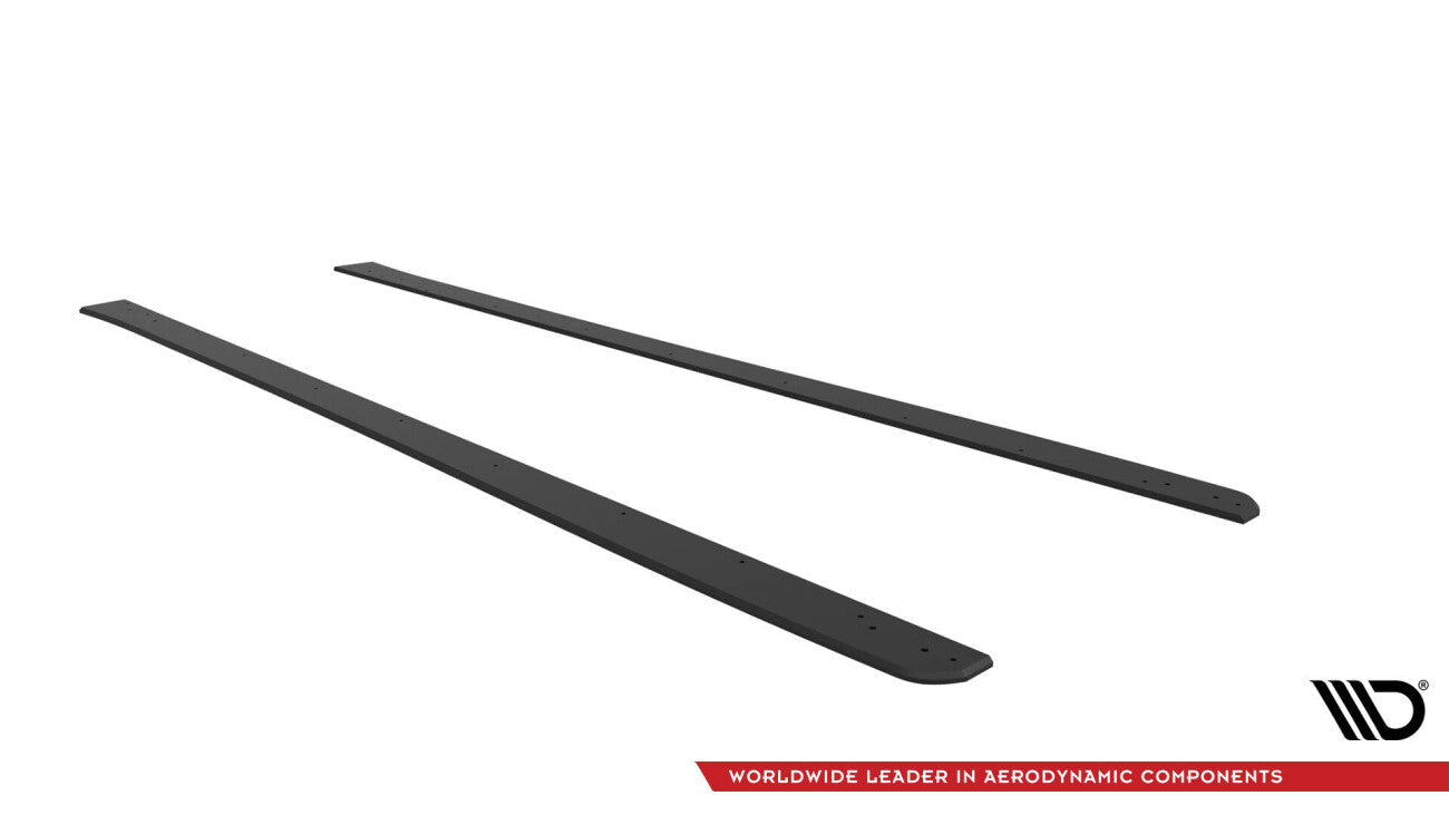 Street Pro Seitenschweller Ansatz Cup Leisten V.1 für BMW M2 G87   Maxton Design