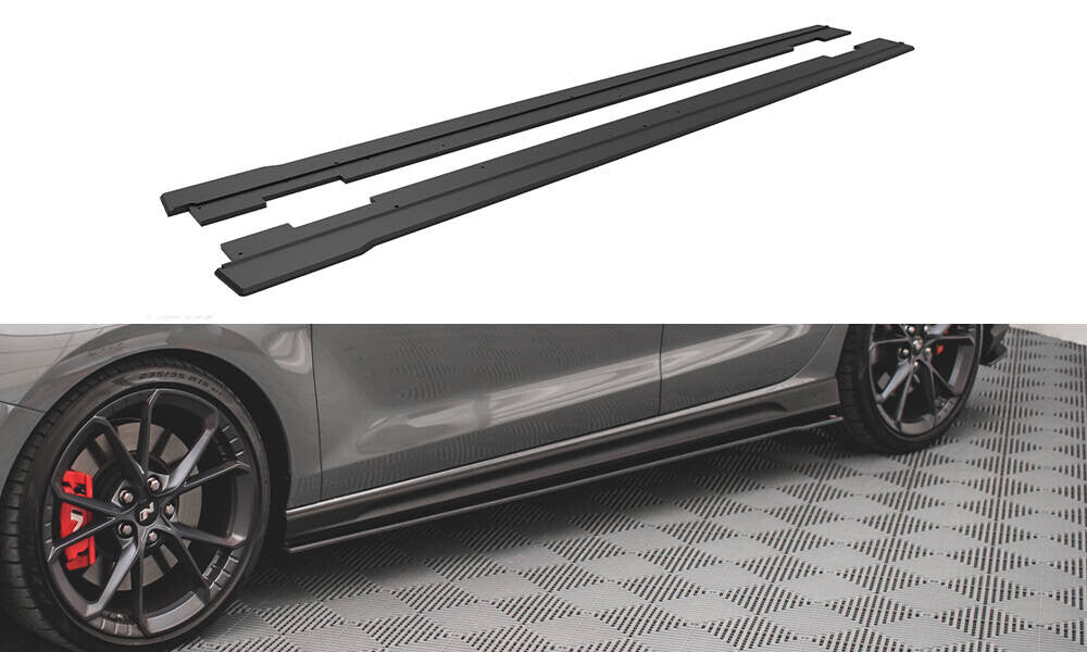 Street Pro Seitenschweller V.2 für Hyundai I30 N Facelift   Maxton Design