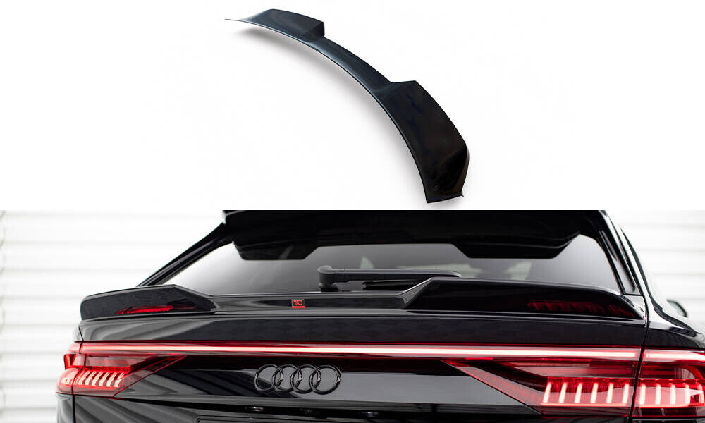 Unterer Heck Spoiler Aufsatz Abrisskante 3D für Audi Q8 / RSQ8 / SQ8 / Q8 S-Line   Maxton Design