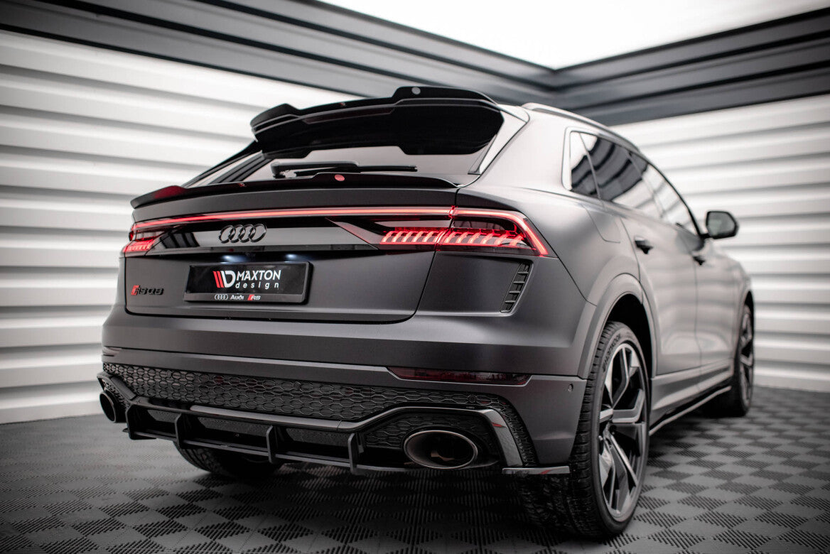 Unterer Heck Spoiler Aufsatz Abrisskante für Audi RSQ8   Maxton Design
