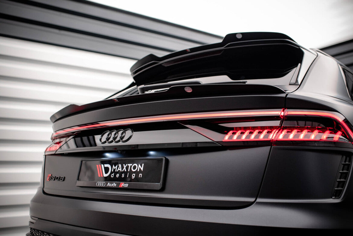 Unterer Heck Spoiler Aufsatz Abrisskante für Audi RSQ8   Maxton Design
