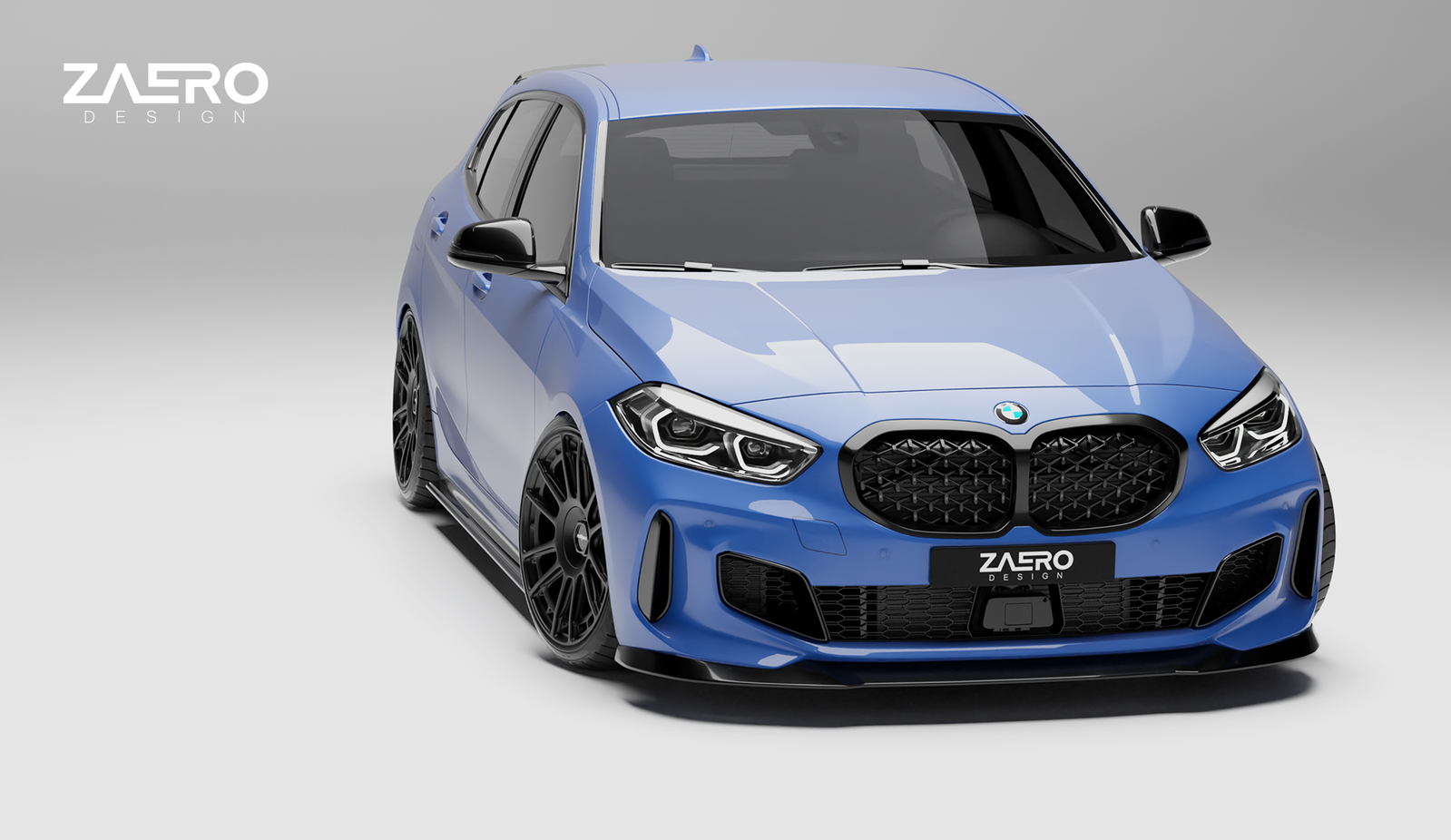 Zaero Frontlippe passend für BMW 1er F40 – Detail