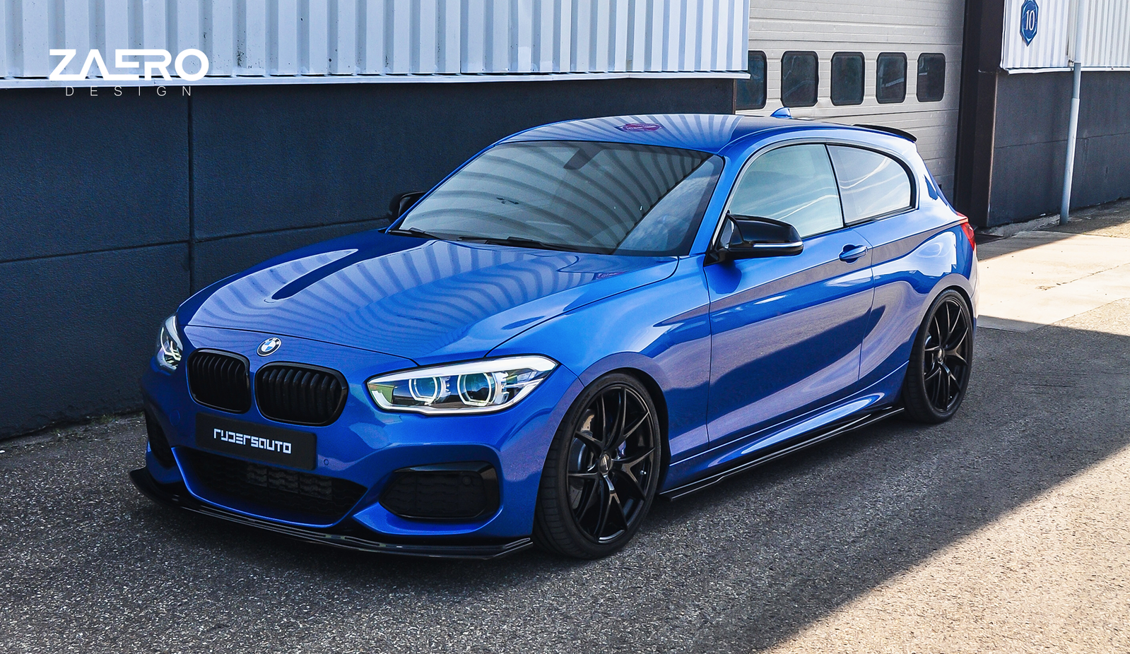 Frontlippe passend für BMW 1er F20 F21 120 125 M140 – Gesamtansicht Front