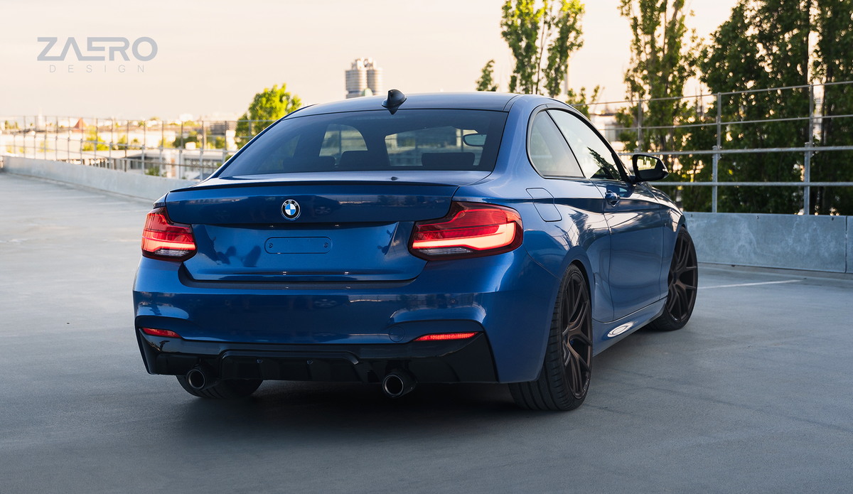 Diffusor passend für BMW 2er F22 F23 M235 M240 – Detail