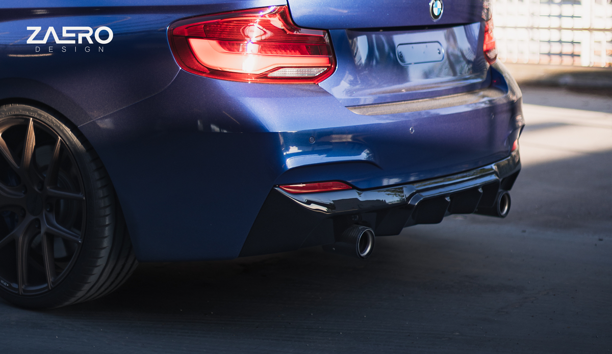 Zaero Diffusor passend für BMW 2er F22 F23 – montiert