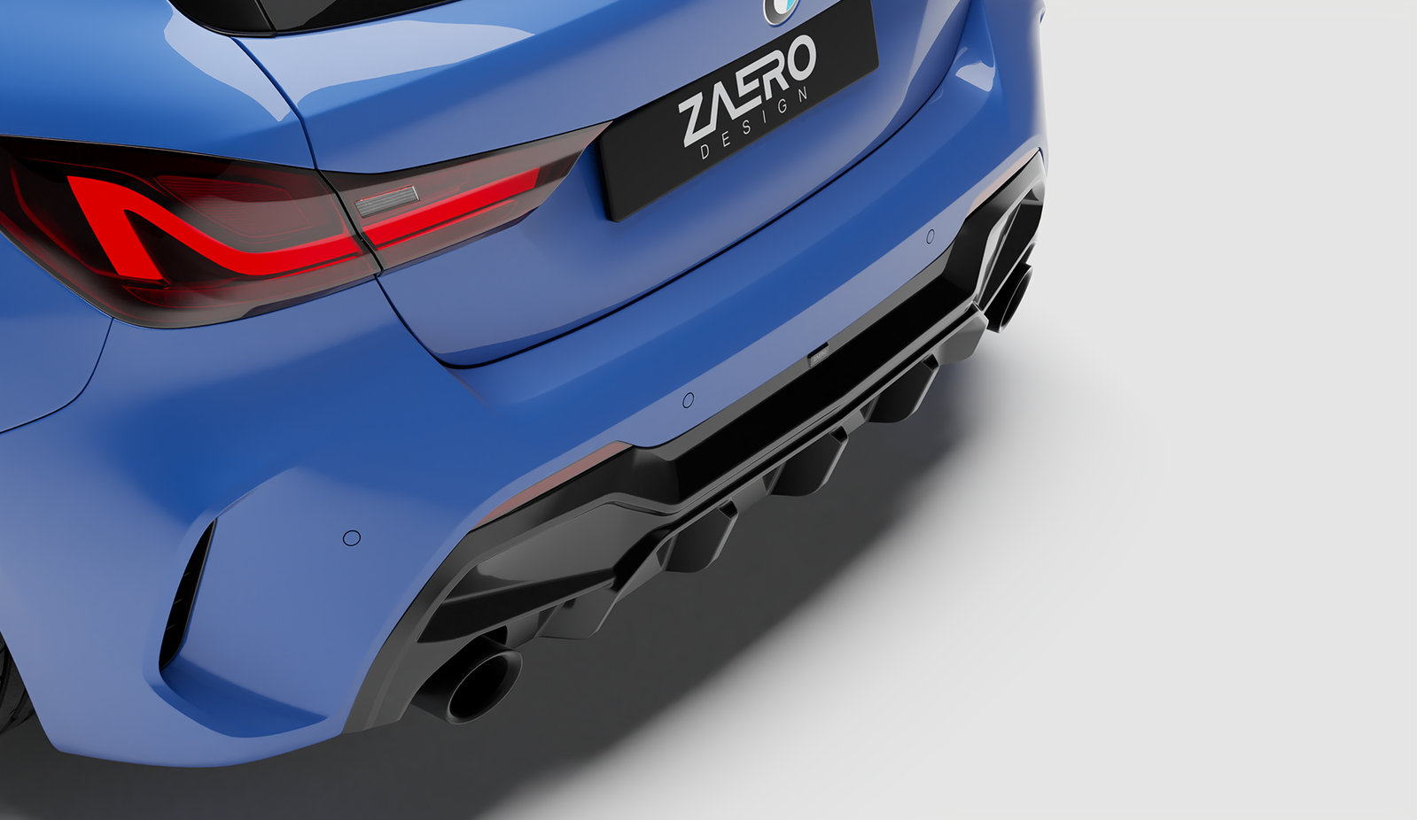 Diffusor passend für BMW 1er F40 120 128ti M135 – Detail