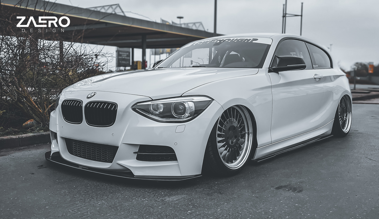 Frontlippe passend für BMW 1er F20 F21 M-Paket – Gesamtansicht Front