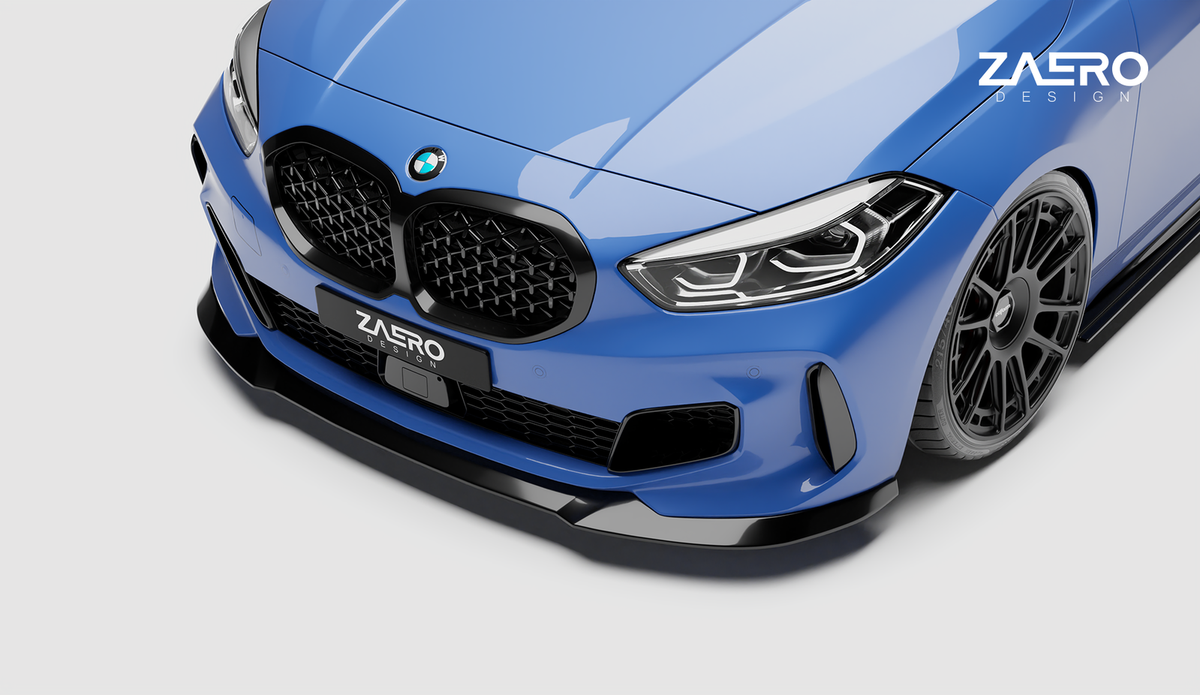 Frontlippe passend für BMW 1er F40 120 128ti M135 – Perspektive