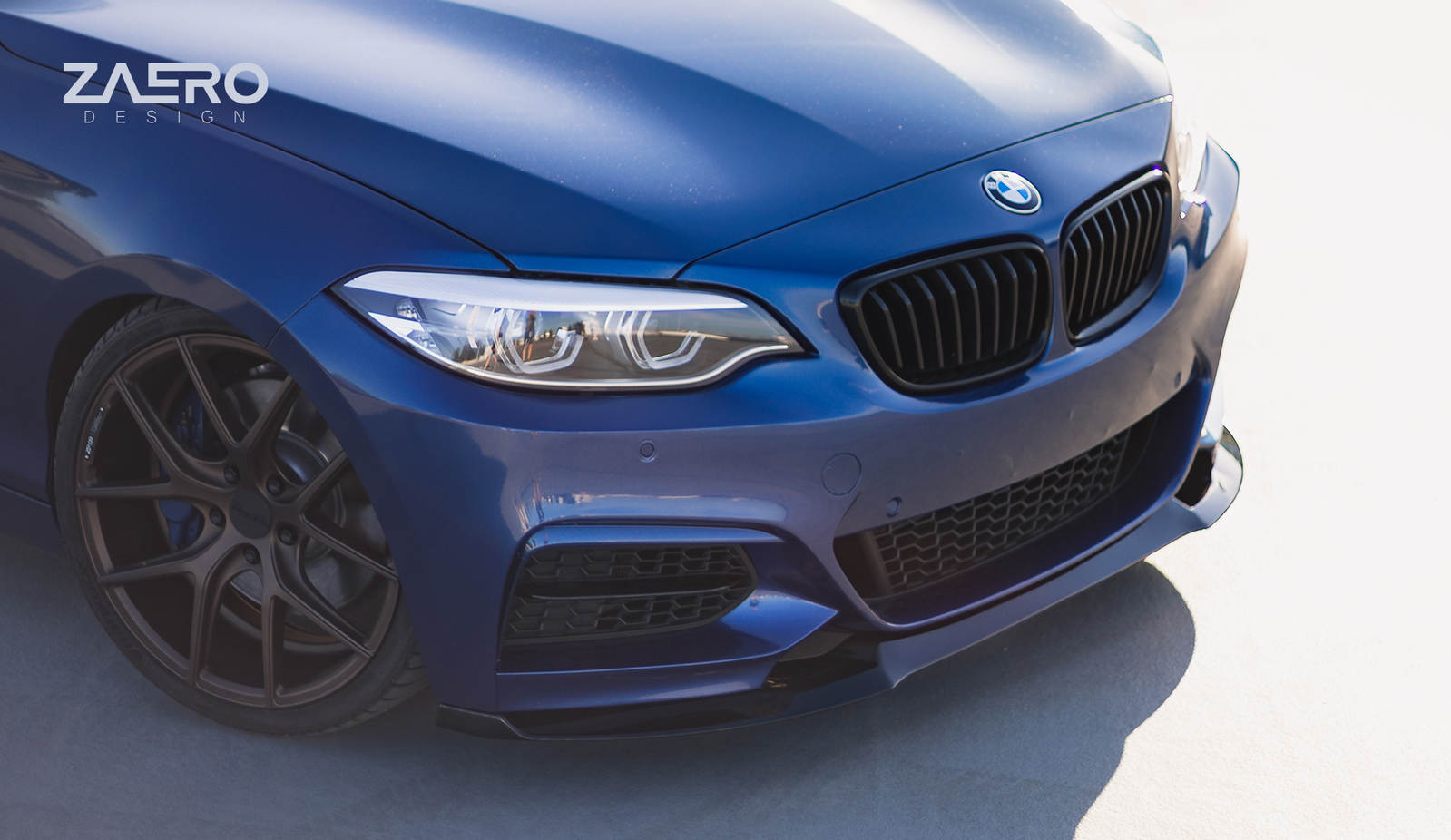 Frontlippe passend für BMW 2er F22 F23 M235 M240 – Frontdetail