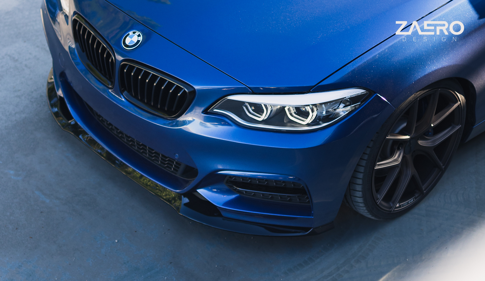 Frontlippe passend für BMW 2er F22 F23 M235 M240 – Detail