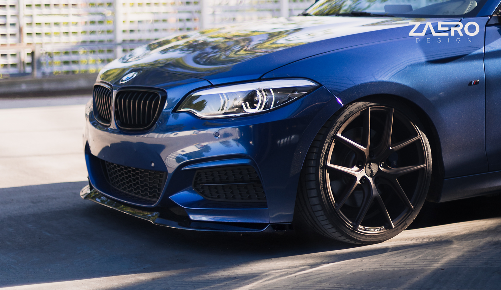 EVO-1 Frontlippe passend für BMW 2er F22 F23 – Nahaufnahme