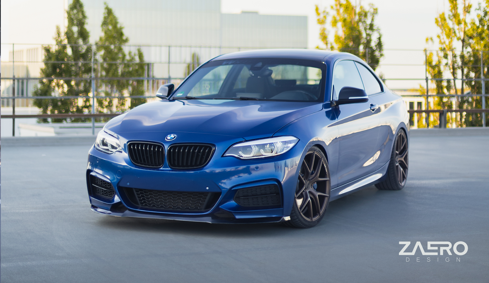 Zaero Seitenschweller passend für BMW 2er F22 F23 – Fahrzeugseite
