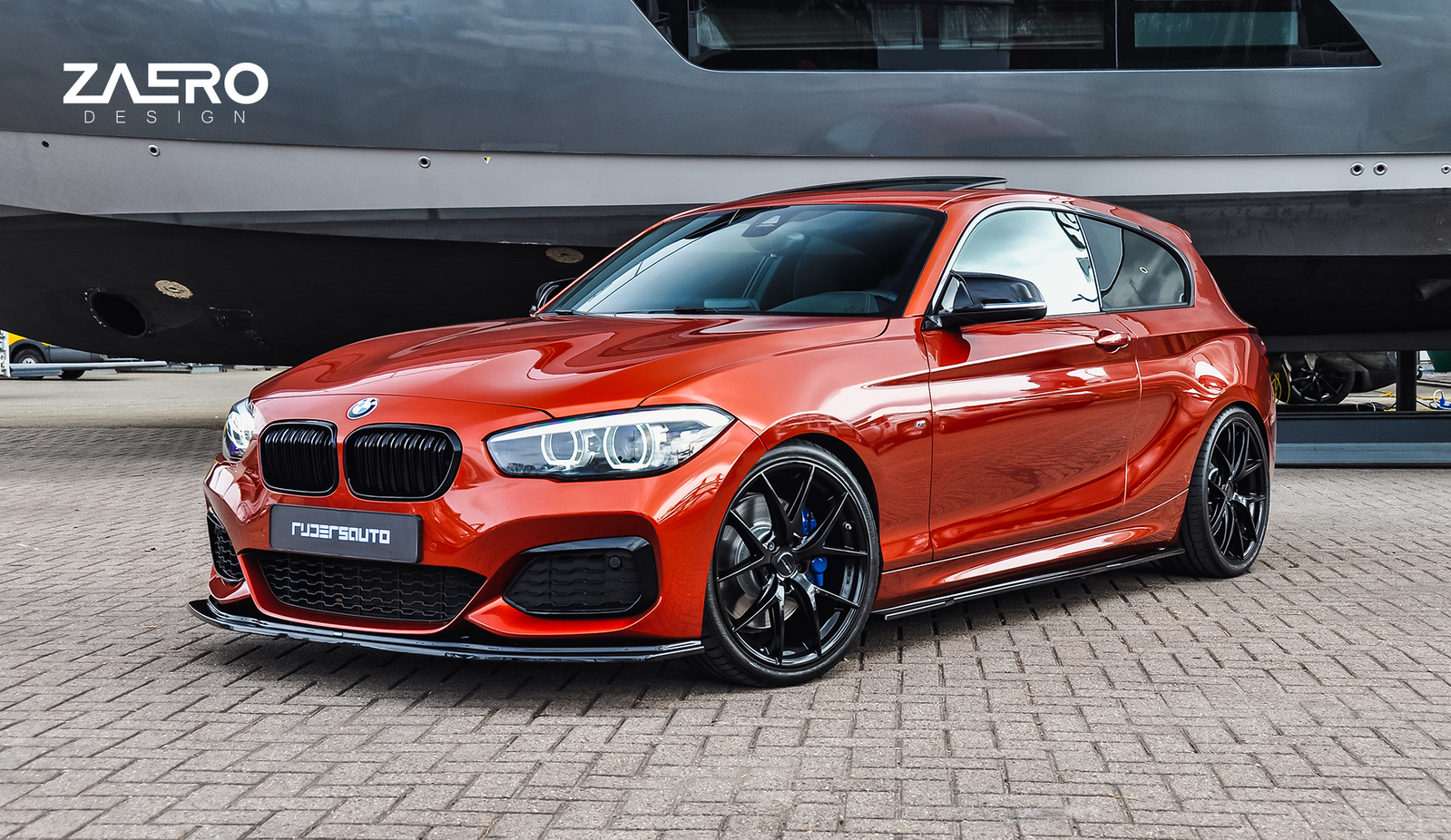 Frontlippe passend für BMW 1er F20 F21 120 125 M140 – Detail