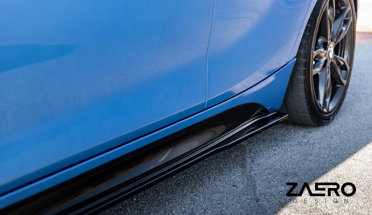 EVO-1 Seitenschweller passend für BMW 1er F20 F21 M-Paket – montiert