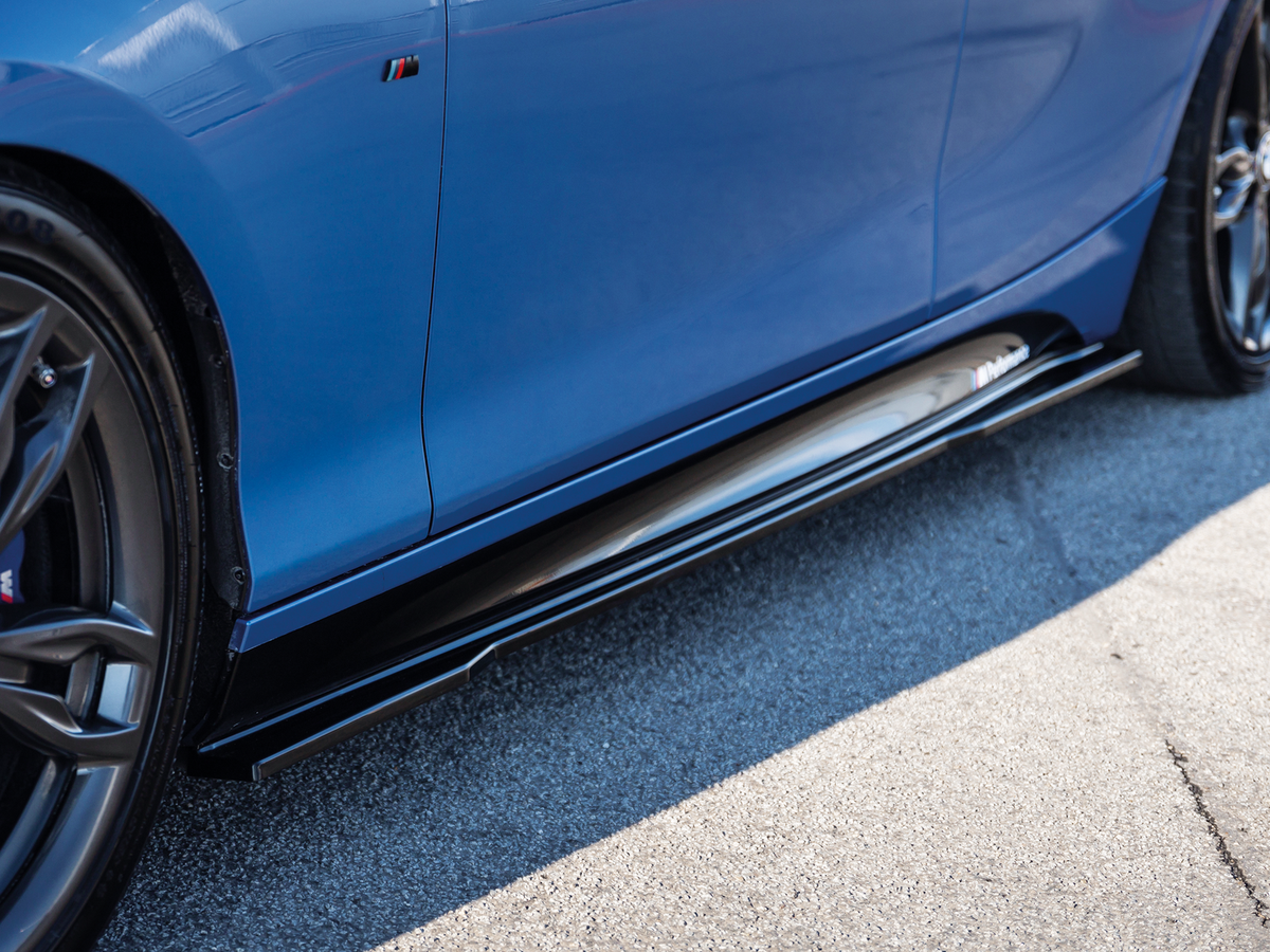 Zaero Design EVO-1 Seitenschweller passend für BMW 1er F20 F21 M-Paket – Seitenansicht