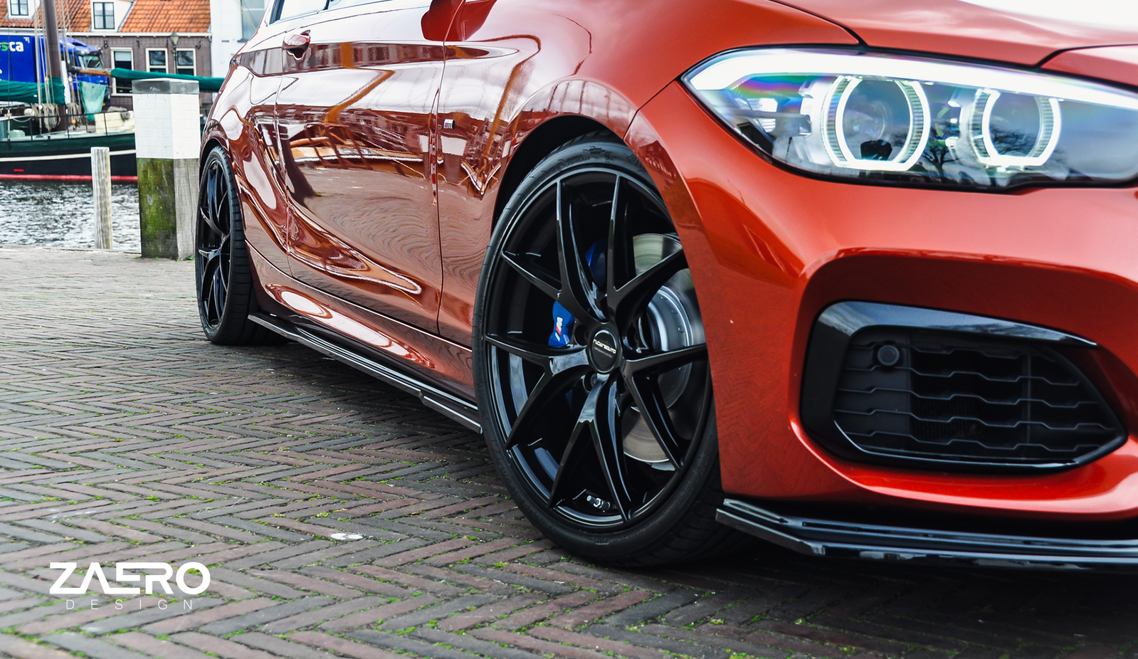 Seitenschweller passend für BMW 1er F20 F21 M-Paket – Detail