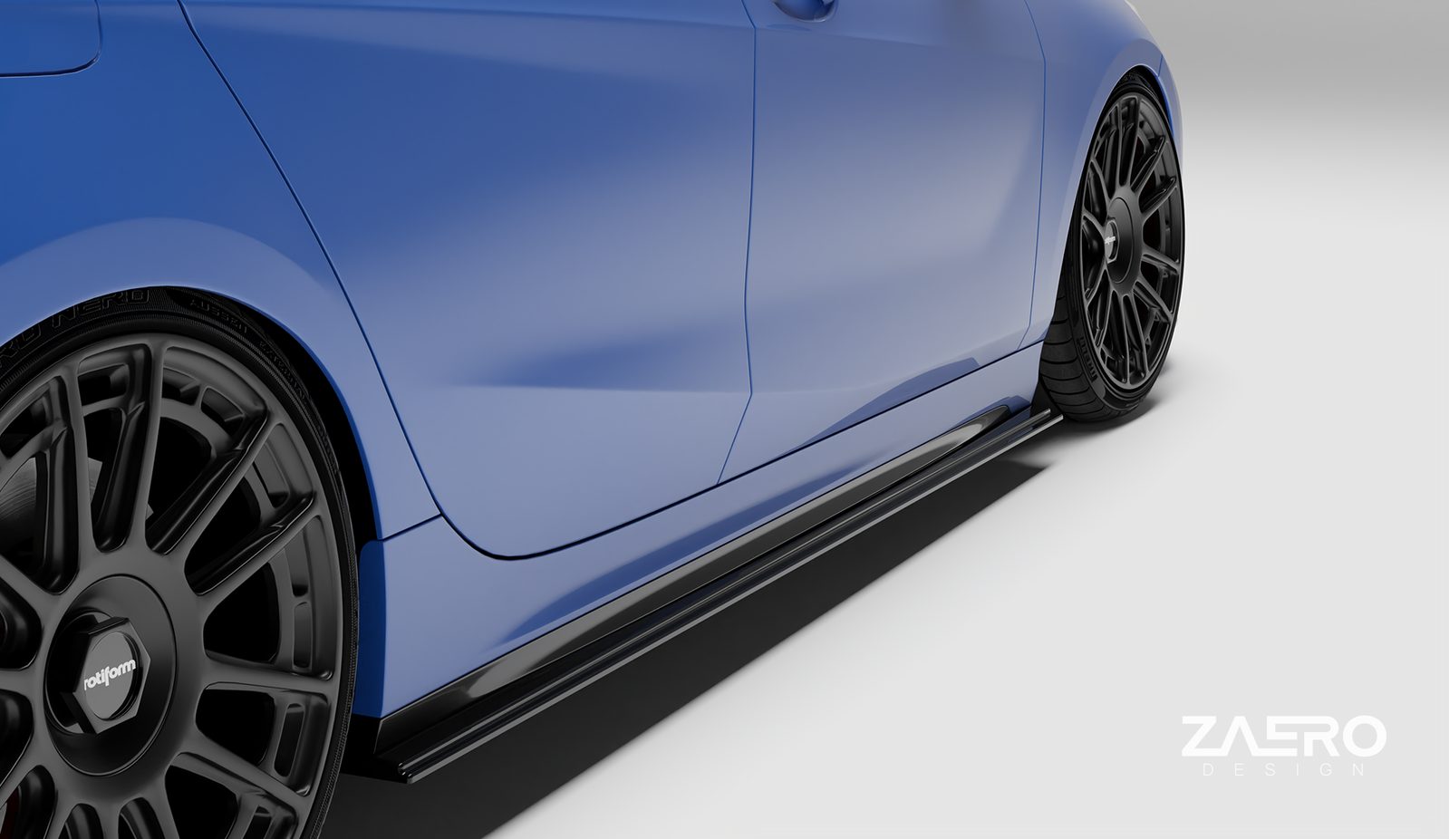 Seitenschweller passend für BMW 1er F40 M-Paket – Nahaufnahme