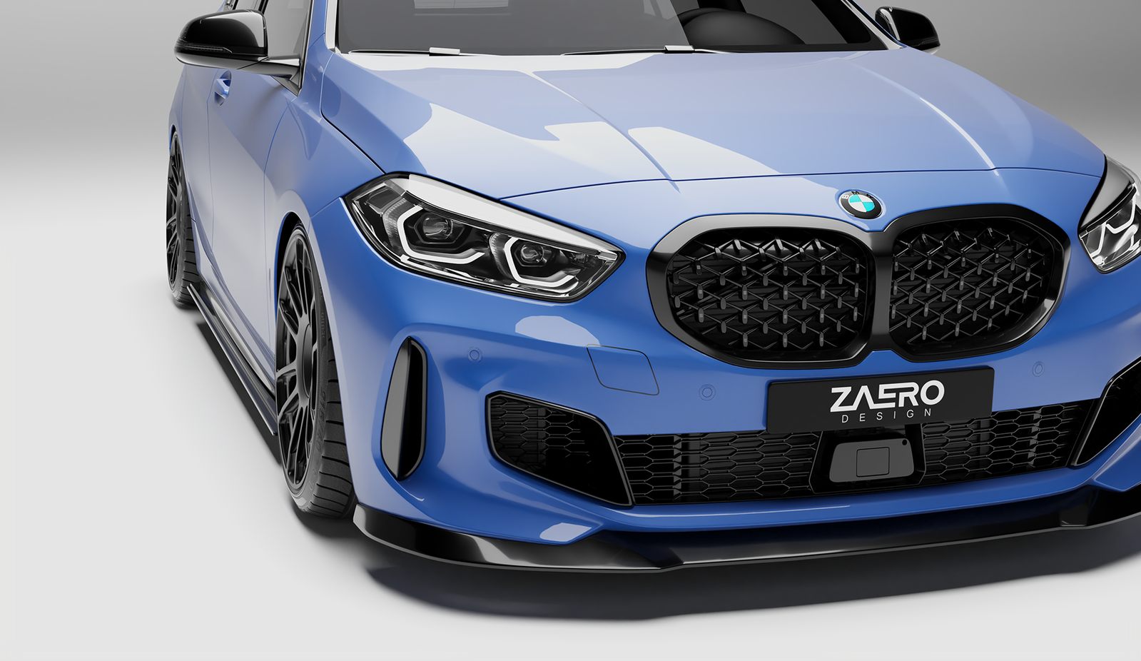 Zaero Seitenschweller passend für BMW 1er F40 – Fahrzeugseite